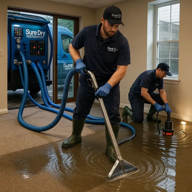 Water Extraction and Removal process in Barstow, CA